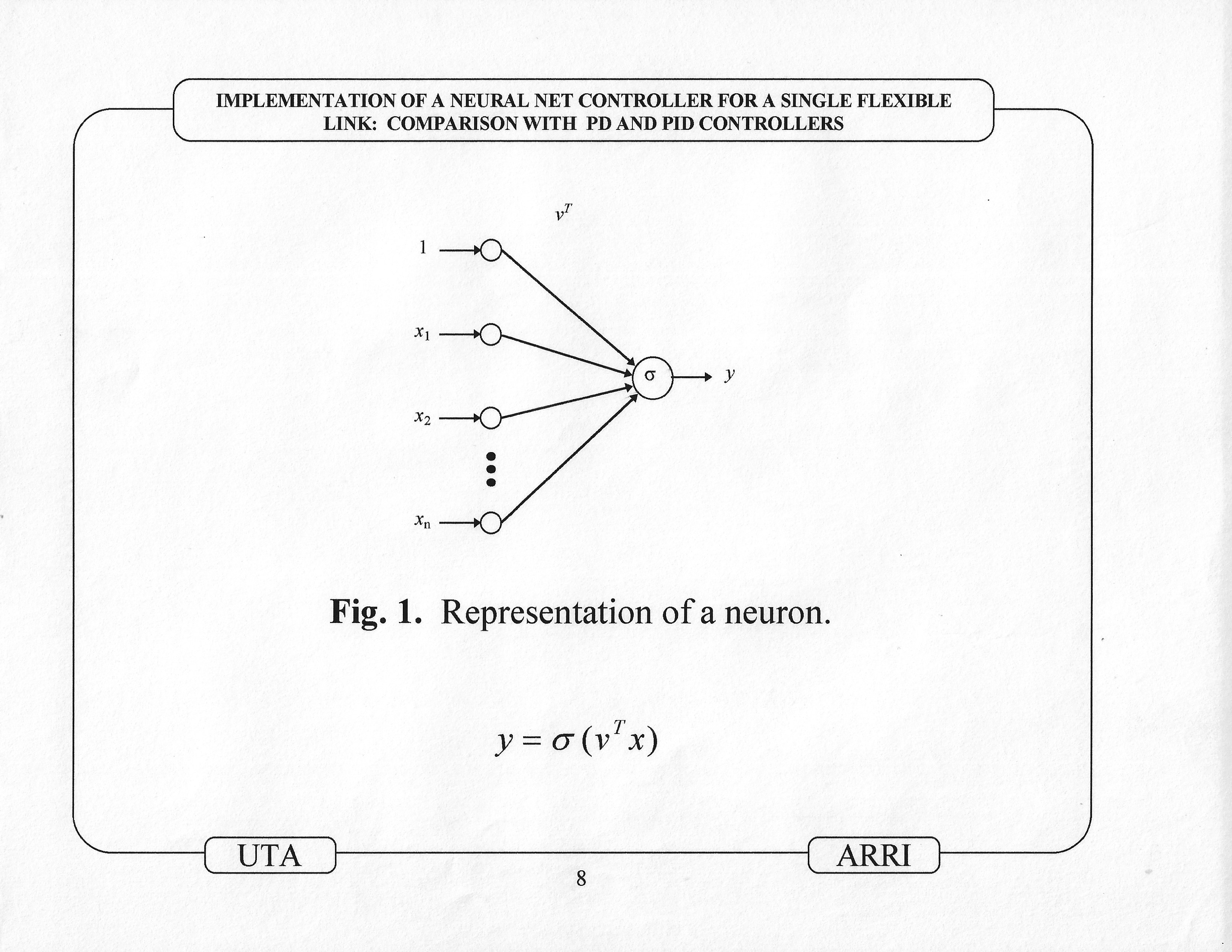 960724_Gutierrez_1996_Implementation_of_a_Neural_Net_Tracking_Controller_for_a_Single_Flexible_Link_Comparison_with_PD_and_PID_controllers_presentation_07