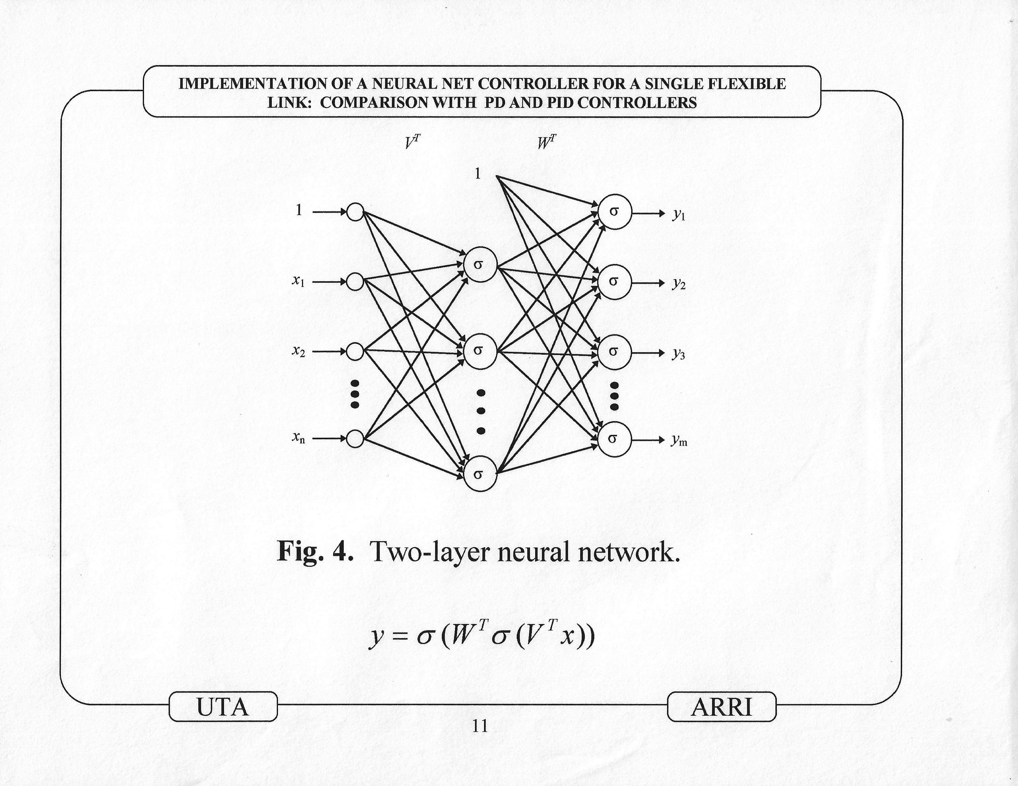 960724_Gutierrez_1996_Implementation_of_a_Neural_Net_Tracking_Controller_for_a_Single_Flexible_Link_Comparison_with_PD_and_PID_controllers_presentation_10