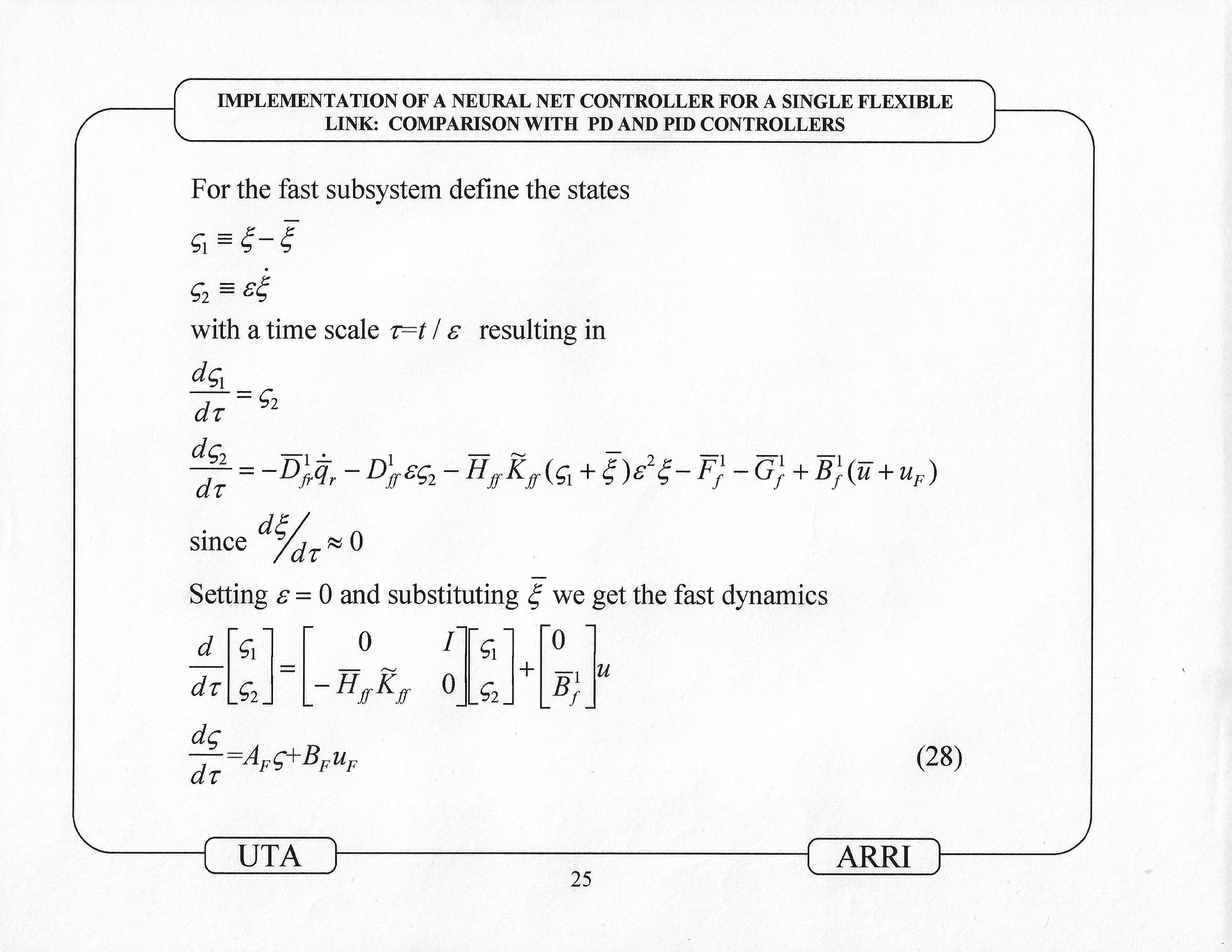 960724_Gutierrez_1996_Implementation_of_a_Neural_Net_Tracking_Controller_for_a_Single_Flexible_Link_Comparison_with_PD_and_PID_controllers_presentation_24